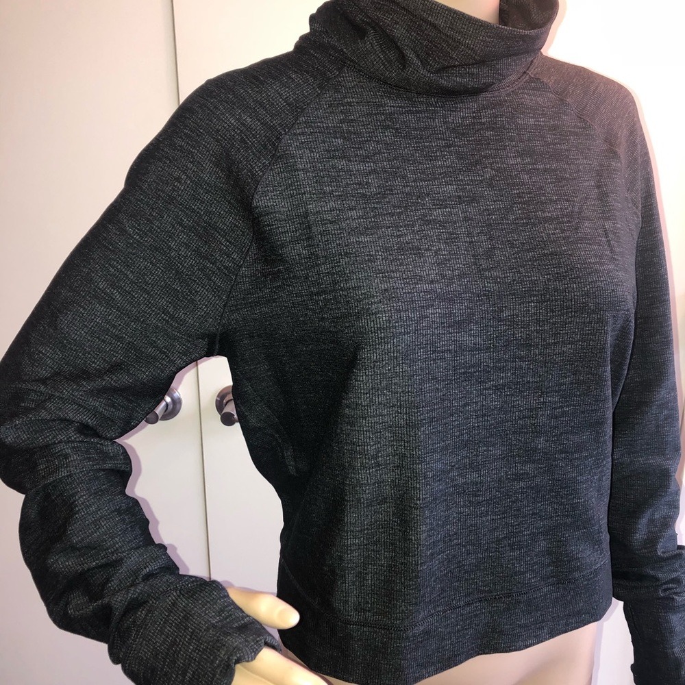 Prana gray turtleneck shirt